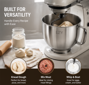 Tazón para Mezclar de Acero Inoxidable 304 de Grado Alimenticio, Ecológico, de 4.5QT, con Acabado de Superficie Personalizado, Apto para Lavavajillas, Libre de Plomo - Product Image 6