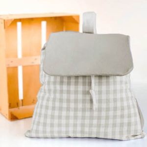 Bán buôn trẻ em trường Túi biểu tượng tùy chỉnh vải Monogram trở lại gói Tên gingham trẻ em cuốn Sách Túi - Product Image 5