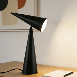 Modern Cone Desk Lamp Led Adjustable Angle Reading <b>Light</b> For Study Bedroom - Product Image 1