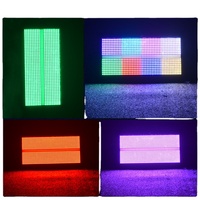 Nouveau 2026 Hengyu Projecteur de scène DJ 10 Pack 8+8 segments 1000W 960 LED RGB DMX Stroboscope Wash Light avec Flight Case