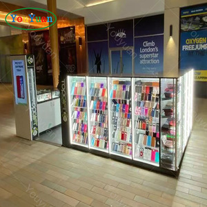 Luce a LED moderna vetrina del telefono cellulare accessori vetrina per accessori mobili chiosco - Product Image 5