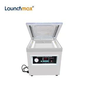 stainless steel food factory high speed vertical single chamber 400 mm commercial vacuum sealer