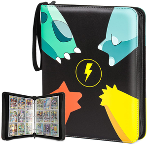 Reliure pour cartes à collectionner avec 9 pages à 9 pochettes, album pour collectionneur de cartes, porte-cartes pour garçons et filles, jouets, cadeau - Product Image 1