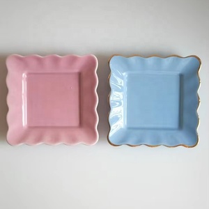 Hot Selling <strong>Ceramic</strong> <strong>Square</strong> Shape <strong>Jewelry</strong> Tray Elegant <strong>Jewelry</strong> <strong>Boxes</strong> - Product Image 1