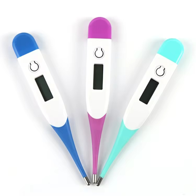 High Quality Electric Digital Thermometer with 0.1C Accuracy for Armpit/Mouth/Rectum Use Best Medical Tool for Babies Clinics