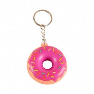 Hot Best Selling Small Keychain Squishy Toys Pu Foam for Automotive Parties Promotional Welcome Gifts Trade Show Giveaways - Product Image 3