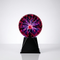 Boule de plasma sphérique interactive et ludique, lampe à plasma en gros pour la décoration d'ambiance des fêtes et festivals