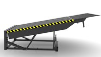 Plateforme élévatrice de quai de chargement hydraulique à pont fixe en acier au carbone Ounuo