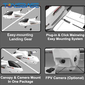 720P Cámara 2,4G 1,4 m <span class=keywords><strong>P51</strong></span> Mustang avión - Product Image 2