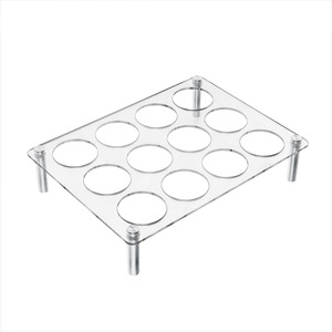Support pour dosettes de café en acrylique, support de rangement pour 12 tasses, transparent, design moderne et simple, facile à nettoyer - Product Image 1