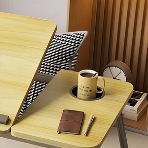 Mesa Plegable de Madera para Portátil, Altura Ajustable, Escritorio Portátil para Cama, Hogar, Oficina, <span class=keywords><strong>Estudio</strong></span>, Trabajo, Dormitorio, Sala de Estar - Product Image 6