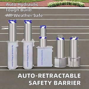 زينوتو مخصصة رف الدراجة وقوف السيارات الشمعات الثابتة مع شرائط عاكسة أوم شعار الحواجز المرور المنتج - Product Image 5