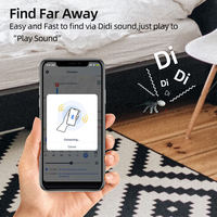 Localisateur intelligent pour bagages, vélos, mini alarme sans fil Wi-Fi, dispositif anti-perte, traqueur de clés pour Apple