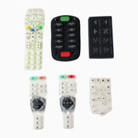 Clavier en silicone sur mesure, service OEM/ODM avec impression de logo personnalisé, certifié IATF16949, MOQ 1000 pour appareils électroniques