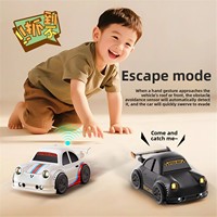 Mini Coche de Juguete a Control Remoto con Sensor, Luces e Inducción de Gestos por Radio, Coche RC con Música 360 °   Regalo de cumpleaños para niño Drift Stunt Boy