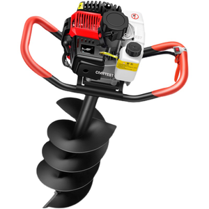 Hete Verkoop Civiele Techniek 52cc Benzine Vijzel Draagbare Grond Boor Hand Push Grond Boor - Product Image 2