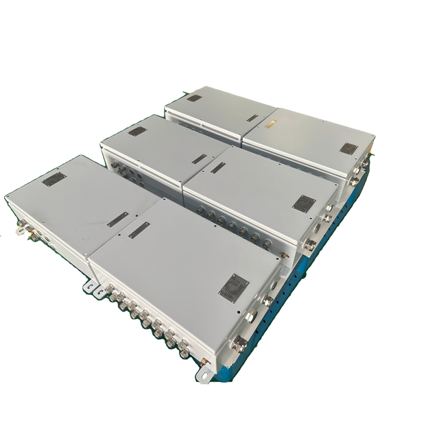 Ex Eb IIC T4 Gb Explosion Proof Junction Box IP66 Carbon Steel Control Enclosure 220V 5A RAL7035 CE25.5002X Wall-Mounted