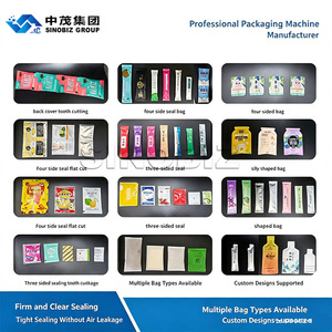 Machine de remplissage et de scellage de sachets liquides préformés pour emballage de sachets de formes irrégulières et spéciales (lotion, café, pâte, sirop <span class=keywords><strong>d</strong></span>'<span class=keywords><strong>érable</strong></span>) - Product Image 4