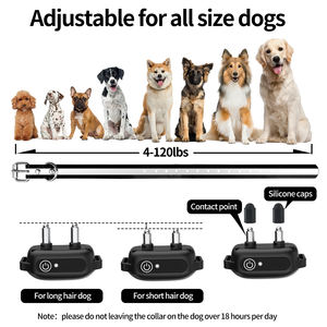 Quantité minimale de commande bas pour Logo personnalisable colliers brillants sangle rectification chien <span class=keywords><strong>inconduite</strong></span> aides à la formation chiens collier de formation - Product Image 3