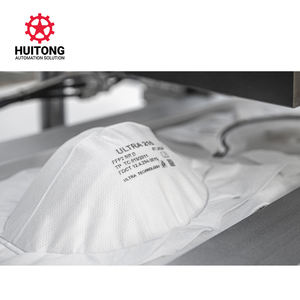 Mesin pembuat masker wajah bentuk cangkir <span class=keywords><strong>N95</strong></span> 1860 sepenuhnya otomatis 15-25 buah/menit dengan garansi 1 tahun - Product Image 4