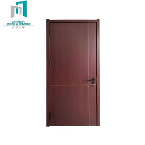 Puerta de Madera Maciza con Acabado Liso y Uniforme <span class=keywords><strong>para</strong></span> Decoración de Interiores de Casas Modernas - Product Image 3