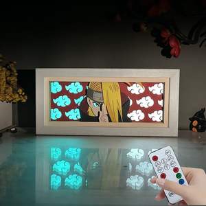 Asmarluxx Papercut DIY Lámpara de Escultura de Papel 3D Hecha a Mano, Luz Nocturna Creativa, Decoración de Dormitorio, Inspiración Navideña, Animación Luminosa - Product Image 2