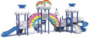 Оборудование для открытых игровых площадок, парк развлечений, школьная площадка, детские горки, Большая пластиковая площадка - Product Image 2