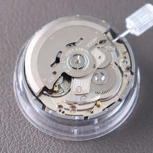 Pièces de montre, mouvement de montre authentique compatible avec le mouvement automatique <span class=keywords><strong>Seiko</strong></span> <span class=keywords><strong>NH35</strong></span>/NH35A, couronne avec date et jour, acier allié noir - Product Image 6