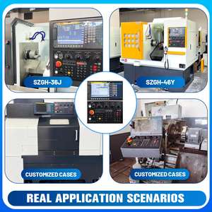 Kit de commande de tour CNC SZGH SZGH-1080TC 2-6 axes pour tours ou fraiseuses CNC prenant en charge les fonctions ATC et PLC - Product Image 2