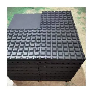 Low Cost No Toxic Gym Rubber Flooring Mats Tiles