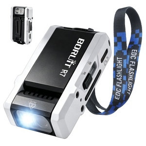 <span class=keywords><strong>Linterna</strong></span> <span class=keywords><strong>BORUiT</strong></span> R7 de Fábrica, 800 Lúmenes, IP65 Impermeable, <span class=keywords><strong>Linterna</strong></span> EDC con Llavero y Múltiples Modos para Uso Diario, Camping y Actividades al Aire Libre - Product Image 1