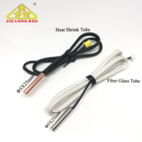 Sonde en acier inoxydable Jinlongbao JLB-CWF104F3950FA300 NTC 50k 20K 10K, étanche, haute précision, réponse rapide, capteur de température