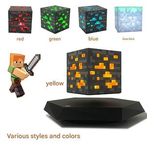 Lámpara <span class=keywords><strong>de</strong></span> Levitación Magnética con LED, Modelo <span class=keywords><strong>de</strong></span> Juguete ABS, Luz Nocturna Ambiental con Cambio <span class=keywords><strong>de</strong></span> Color - Product Image 4
