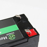 Baterai Lithium Iron Phosphate 12V 5Ah 7Ah 9Ah 10Ah 12Ah yang Disetujui IEC62133, Baterai LiFePO4 12V 7AH, Paket Baterai LiFePO4 18650