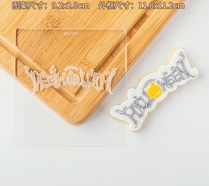 Safran mignon fantôme <span class=keywords><strong>Halloween</strong></span> acrylique Cookie Fondant Embosser <span class=keywords><strong>citrouille</strong></span> givré Cutter impressionnant <span class=keywords><strong>Halloween</strong></span> Cookie outils - Product Image 6