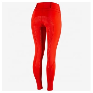 Leggings de Equitación para Mujer, Cintura Alta, Pantalones de Yoga, para Entrenamiento, Running, Deportes, Gimnasio, con Bolsillos, Spandex/Poliéster, Secado Rápido - Product Image 2