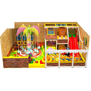 Source Factory <b>Indoor</b> Playground Customized Commercial Steel Soft Play Area 195sqm 2100sqft Wave <b>Slide</b> Ball Pool Shopping Mall - Product Image 2