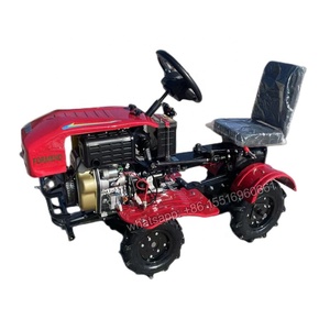 2023 nouveau produit 12HP moteur diesel quatre roues motoculteur agricole motoculteur avec siège - Product Image 1