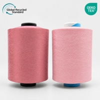 Fil élastique DTY 100% nylon teint 20D haute ténacité pour le tricot à la main, le tissage et la couture