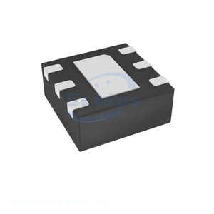 ชิ้นส่วนอิเล็กทรอนิกส์ 6 VDFN Exposed Pad, 6 MLF MIC5259-1.8YML-TR สำหรับการจัดการพลังงาน (PMIC)  มีสินค้าในสต็อก - Product Image 1