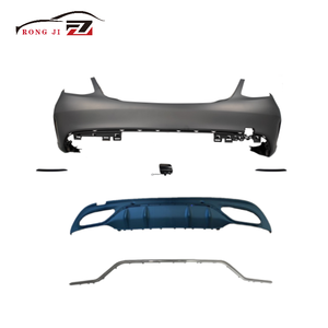 Pare-choc arrière chromé pour <span class=keywords><strong>Mercedes</strong></span> Benz classe C Amg W205, accessoires automobiles, haut de gamme, bon marché, 20 pièces, 2058853903, 2019, 2020, 2021 - Product Image 3