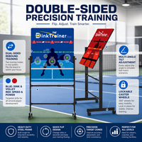 Planche d'entraînement de pickleball transfrontalière 110x85cm pour l'intérieur et l'extérieur, équipement d'entraînement au frappeur personnalisable