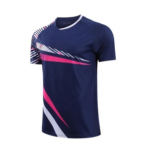 Concevez vos propres vêtements de badminton Vêtements de sport Entraînement Fitness Chemise de badminton à manches courtes T-shirt de tennis - Product Image 5