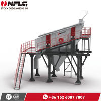 Séparateur de sable NFLG, machine mobile de criblage vibrant, séparateur de sable modulaire série NYS, crible vibrant circulaire, moteur AC haute performance