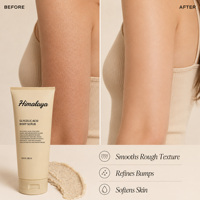 Scrub Badan Beraroma Lemon dengan Asam Glikolat & Asam Hialuronat serta Vitamin E untuk Semua Jenis Kulit