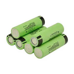 Lot de batteries lithium-Ion, rechargeables, 3.7V, 3400mah, piles 18650, NCR18650, li-ion