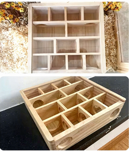 <span class=keywords><strong>Cage</strong></span> pour animaux de compagnie multifonctionnelle en bois de style moderne Golden Bear House pour petits animaux, <span class=keywords><strong>cage</strong></span> sécurisée pour <span class=keywords><strong>hamster</strong></span>, tunnel, labyrinthe, boîte d'alimentation - Product Image 6