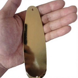 Leurres de pêche artisanaux naturels en nacre blanche 80mm 100mm, leurres durs, leurres artificiels type Minnow, accessoires de pêche - Caryln - Product Image 1