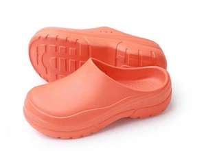 Chaussures souples pour médecins et infirmières, sabots antidérapants en EVA avec sangle, pantoufles médicales pour salle d'opération, chaussures plates de travail pour chef, tongs pour longues heures debout - Product Image 4
