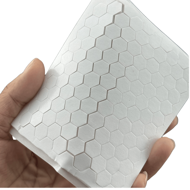 Foam Dots Dual-Adhesive 3D Hexagon FoamTape Double Sided Dots Adhesive Mount for DIY Handmade Crafts Card Making Office Supplies